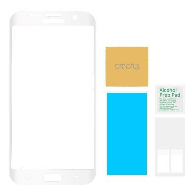Защитное стекло AMORUS 3D Full Protect для Samsung Galaxy S7 (G930) - White