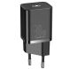 Мережевий зарядний пристрій Baseus Super Si Quick Charger IC (30W) - Black
