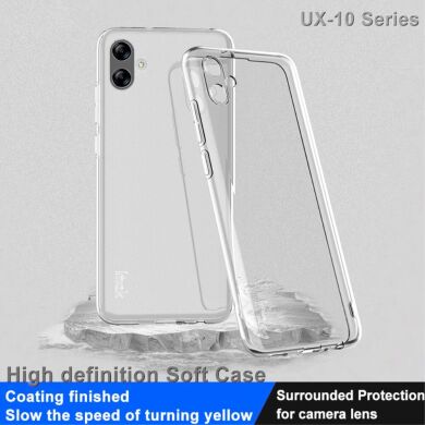 Силіконовий чохол IMAK UX-10 Series для Samsung Galaxy A04e (A042) - Transparent