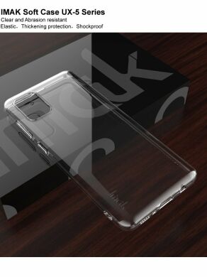 Силиконовый чехол IMAK UX-5 Series для Samsung Galaxy A31 (A315) - Transparent