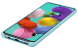Силиконовый чехол Silicone Cover для Samsung Galaxy A51 (А515) EF-PA515TLEGRU - Blue. Фото 4 из 8