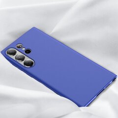 Силиконовый чехол X-LEVEL Matte для Samsung Galaxy S23 Ultra (S918) - Blue