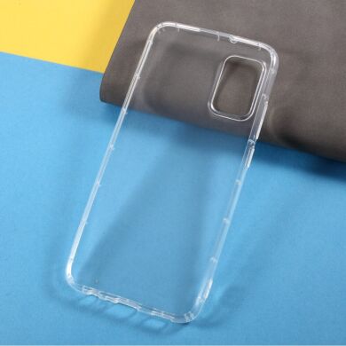 Силіконовий (TPU) чохол Deexe Clear Cover для Samsung Galaxy A02s (A025) - Transparent