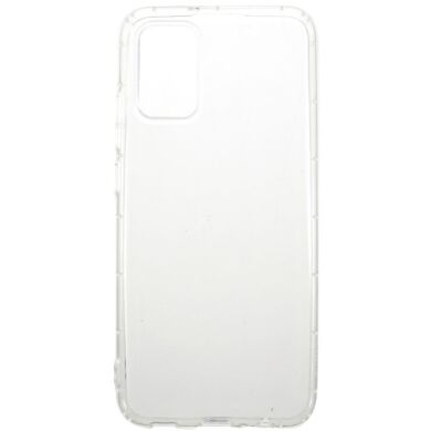Силіконовий (TPU) чохол Deexe Clear Cover для Samsung Galaxy A02s (A025) - Transparent