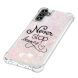 Силиконовый (TPU) чехол Deexe Fashion Glitter для Samsung Galaxy A13 5G (A136) / A04s (A047) - Never Stop Dreaming. Фото 4 из 7