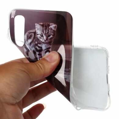 Силіконовий (TPU) чохол Deexe Life Style для Samsung Galaxy A50 (A505) / A30s (A307) / A50s (A507) - Cat and Tiger