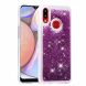 Силиконовый (TPU) чехол Deexe Liquid Glitter для Samsung Galaxy A10s (A107) - Purple. Фото 3 из 7