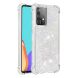 Силіконовий (TPU) чохол Deexe Liquid Glitter для Samsung Galaxy A52 (A525) / A52s (A528) - White