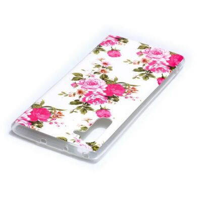 Силіконовий (TPU) чохол Deexe LumiCase для Samsung Galaxy Note 10 (N970) - Beautiful Flowers