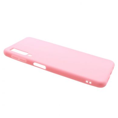 Силиконовый (TPU) чехол Deexe Matte Case для Samsung Galaxy A7 2018 (A750) - Pink
