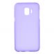 Силиконовый (TPU) чехол Deexe Matte Case для Samsung Galaxy J2 Core (J260) - Purple. Фото 1 из 3