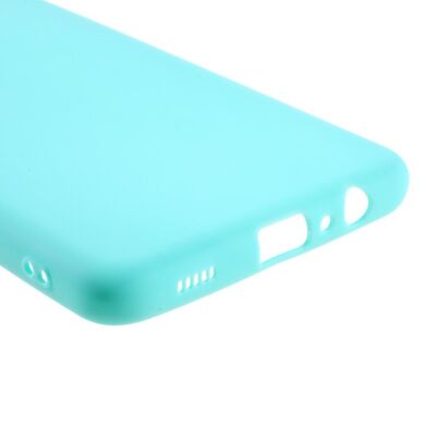 Силіконовий (TPU) чохол Deexe Matte Case для Samsung Galaxy M12 (M125) - Blue