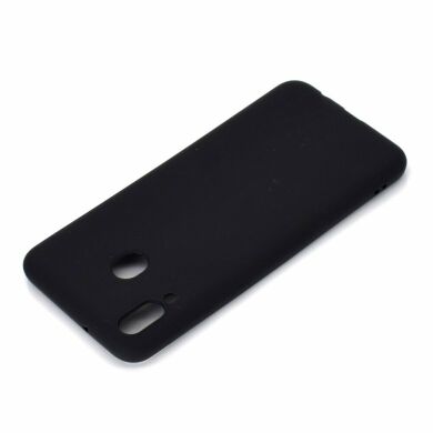 Силіконовий (TPU) чохол Deexe Matte Case для Samsung Galaxy M20 (M205) - Black