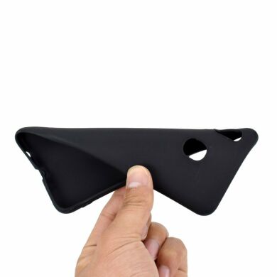Силиконовый (TPU) чехол Deexe Matte Case для Samsung Galaxy M20 (M205) - Black