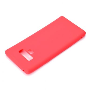 Силиконовый (TPU) чехол Deexe Matte Case для Samsung Galaxy Note 9 (N960) - Red