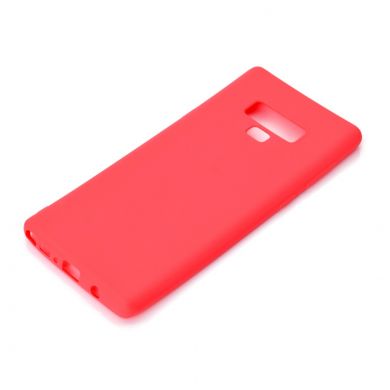 Силиконовый (TPU) чехол Deexe Matte Case для Samsung Galaxy Note 9 (N960) - Red
