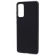 Силиконовый (TPU) чехол Deexe Matte Case для Samsung Galaxy S20 FE (G780) - Black. Фото 2 из 8