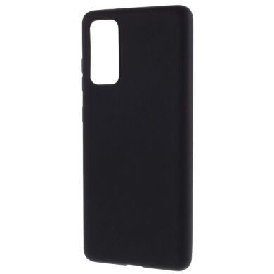 Силиконовый (TPU) чехол Deexe Matte Case для Samsung Galaxy S20 FE (G780) - Black