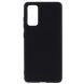 Силіконовий (TPU) чохол Deexe Matte Case для Samsung Galaxy S20 FE (G780) - Black