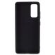 Силиконовый (TPU) чехол Deexe Matte Case для Samsung Galaxy S20 FE (G780) - Black. Фото 3 из 8