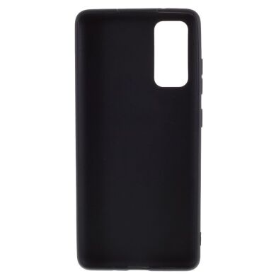 Силиконовый (TPU) чехол Deexe Matte Case для Samsung Galaxy S20 FE (G780) - Black