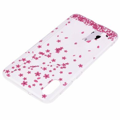 Силіконовий (TPU) чохол Deexe Pretty Glossy для Samsung Galaxy A10 (A105) - Flower and Cat