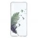 Силиконовый (TPU) чехол Deexe Pretty Glossy для Samsung Galaxy A7 2018 (A750) - Feather. Фото 1 из 5