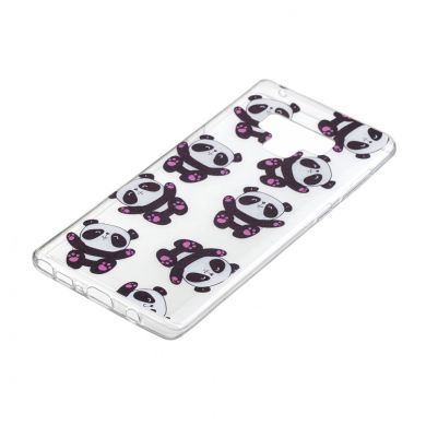 Силіконовий (TPU) чохол Deexe Pretty Glossy для Samsung Galaxy Note 9 (N960) - Cute Pandas