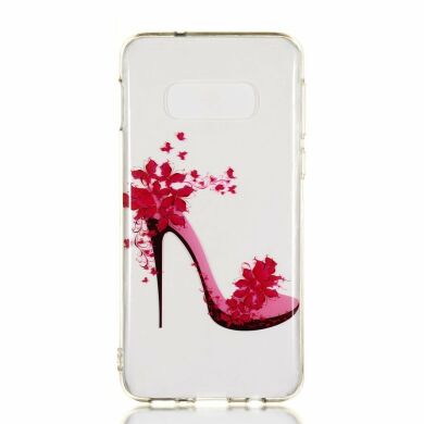 Силіконовий (TPU) чохол Deexe Pretty Glossy для Samsung Galaxy S10e (G970) - Heeled Shoe