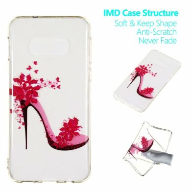 Силіконовий (TPU) чохол Deexe Pretty Glossy для Samsung Galaxy S10e (G970) - Heeled Shoe