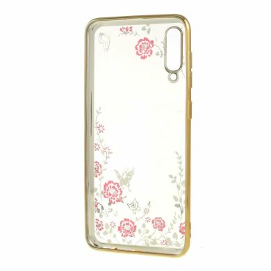 Силіконовий (TPU) чохол Deexe Shiny Cover для Samsung Galaxy A50 (A505) / A30s (A307) / A50s (A507) - Gold