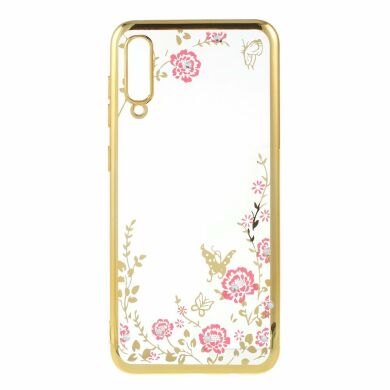 Силіконовий (TPU) чохол Deexe Shiny Cover для Samsung Galaxy A50 (A505) / A30s (A307) / A50s (A507) - Gold