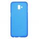 Силиконовый (TPU) чехол Deexe Soft Case для Samsung Galaxy J6+ (J610) - Blue. Фото 1 из 3