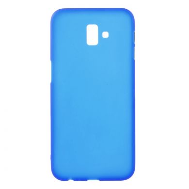 Силиконовый (TPU) чехол Deexe Soft Case для Samsung Galaxy J6+ (J610) - Blue