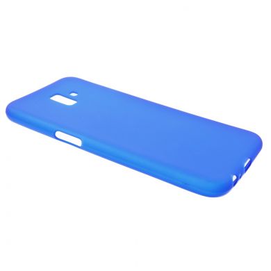 Силиконовый (TPU) чехол Deexe Soft Case для Samsung Galaxy J6+ (J610) - Blue