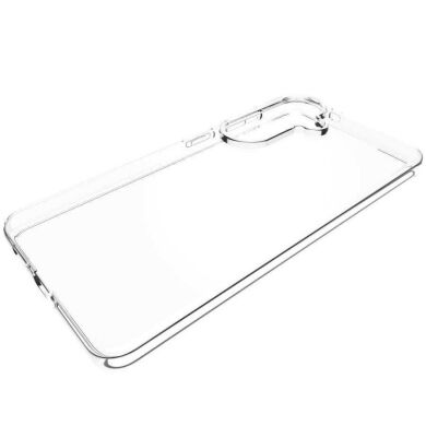 Силіконовий (TPU) чохол Deexe UltraThin для Samsung Galaxy S26 Plus - Transparent