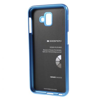 Силіконовий (TPU) чохол MERCURY iJelly Cover для Samsung Galaxy J6+ (J610), Blue