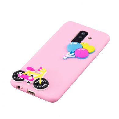 Силіконовий (TPU) чохол UniCase 3D Cartoon Pattern для Samsung Galaxy A6+ 2018 (A605), Bike Pattern