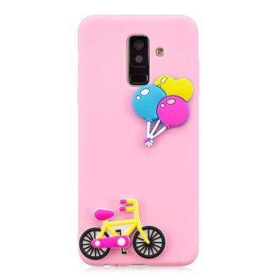 Силіконовий (TPU) чохол UniCase 3D Cartoon Pattern для Samsung Galaxy A6+ 2018 (A605), Bike Pattern
