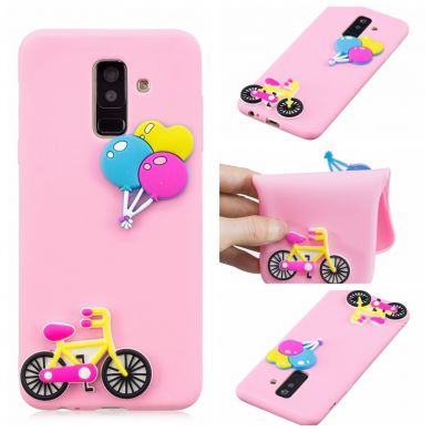 Силіконовий (TPU) чохол UniCase 3D Cartoon Pattern для Samsung Galaxy A6+ 2018 (A605), Bike Pattern