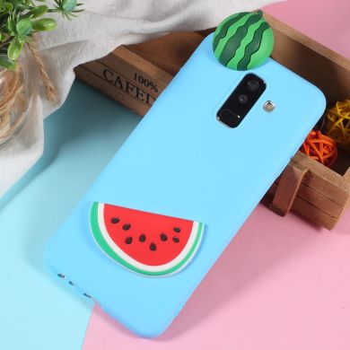 Силиконовый (TPU) чехол UniCase 3D Pattern для Samsung Galaxy A6+ 2018 (A605) - Watermelon Pattern