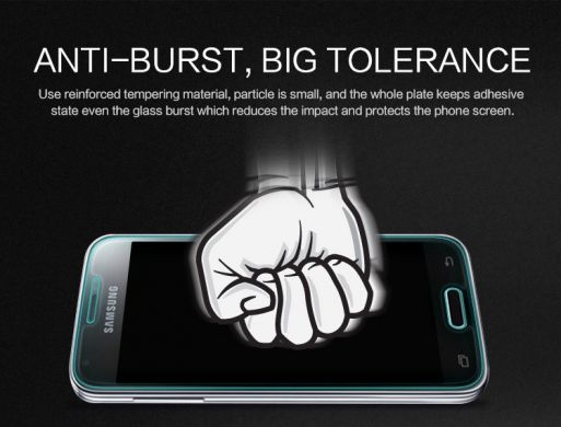 Защитное стекло Nillkin Amazing H 0.3mm для Samsung Galaxy S5 mini (G800)
