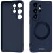 Защитный чехол ABEEL Silk Stand Magnetic для Samsung Galaxy S26 Ultra (S948) - Dark Blue. Фото 1 из 7