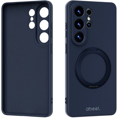 Защитный чехол ABEEL Silk Stand Magnetic для Samsung Galaxy S26 Ultra (S948) - Dark Blue