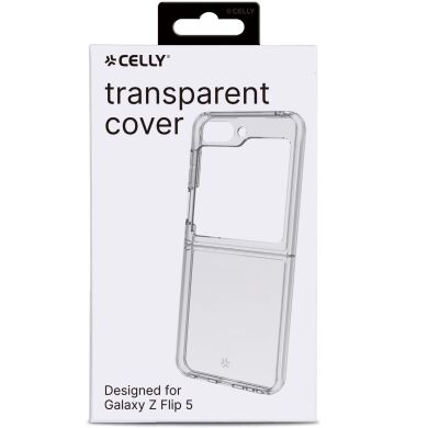 Защитный чехол Celly Gelskin для Samsung Galaxy Flip 5 (GELSKIN1058) - Transparent