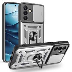 Защитный чехол Deexe Armor Shield для Samsung Galaxy A18 / A17 (A175) / A26 (A266) - Silver