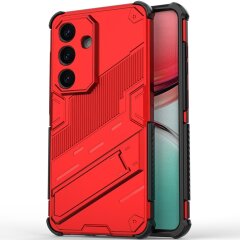 Захисний чохол Deexe Bibercas для Samsung Galaxy S26 - Red