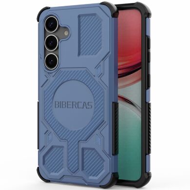 Захисний чохол Deexe Bibercas J-16 Series для Samsung Galaxy S25 (S931) - Blue