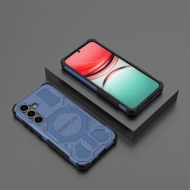 Захисний чохол Deexe Bibercas J-16 Series для Samsung Galaxy S25 (S931) - Blue