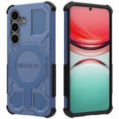 Захисний чохол Deexe Bibercas J-16 Series для Samsung Galaxy S25 (S931) - Blue